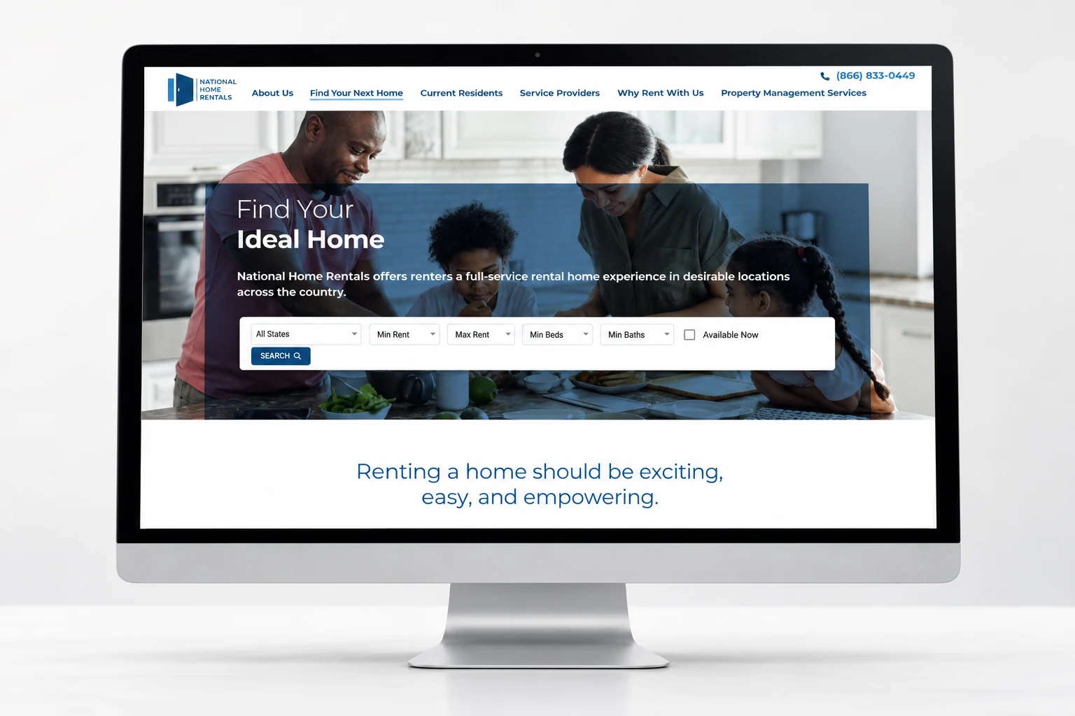 National Home Rentals — project cover