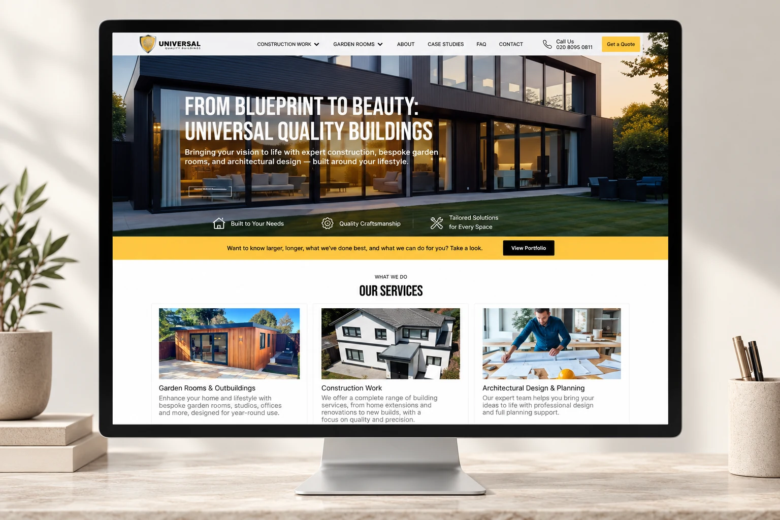 Universal Quality Buildings — project cover